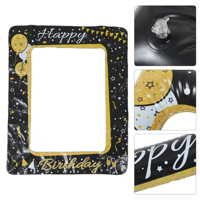 Kit Accessoires Photomaton De Noël 29 Pièces – Cadre Photo Gonflable, Décorations, Pour Fêtes Familiales