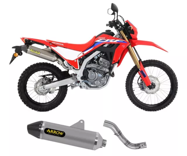 Exhaust + Tube Kat Arrow Th Pk Titan HONDA CRF 300 L 2021 > 2023