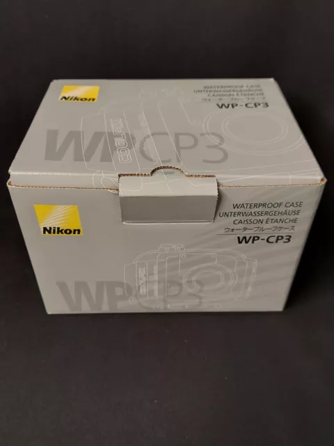 Nikon WP CP3 Waterproof Case for Coolpix 4600 Coolpix 5600 Cameras  new