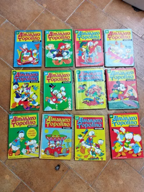 Almanacco Di Topolino Annata Completa Anno 1968