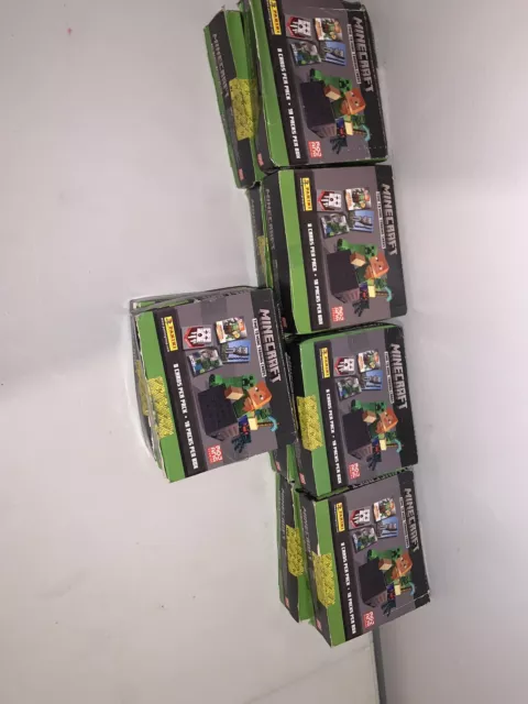 10x (180 Packungen) KOMPLETTE BOX 18ER-PACK Minecraft Time to Mine Sammelkarten Mine Craft