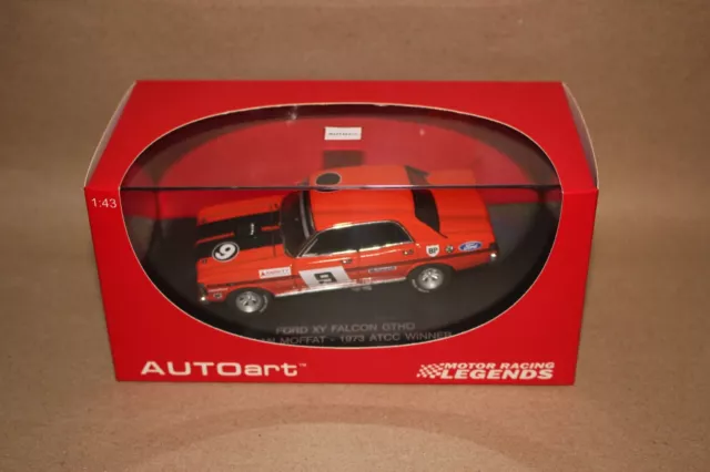 1/43 Biante/Autoart Ford XY Falcon GTHO #9 1973 ATCC Winner Alan Moffat