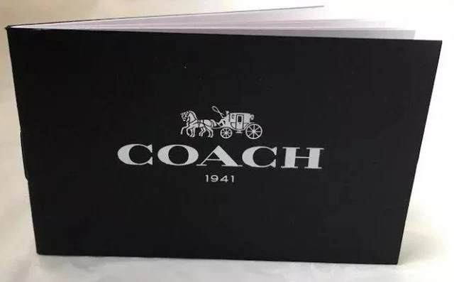 New Disney X Coach Mickey Mouse Booklet Book Pamphlet Story Limited Edition
