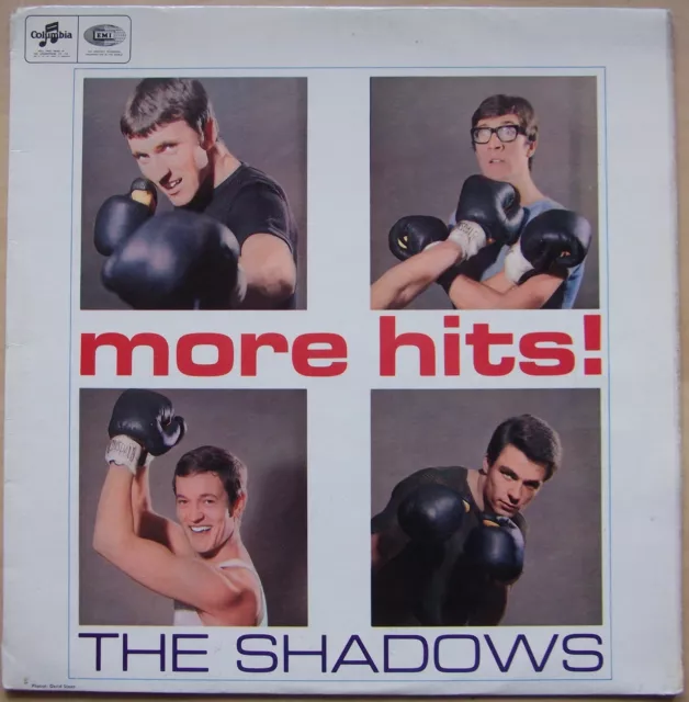 The Shadows More Hits Rare 1971 Re Issue Uk Columbia Vinyl Lp Scx 3578