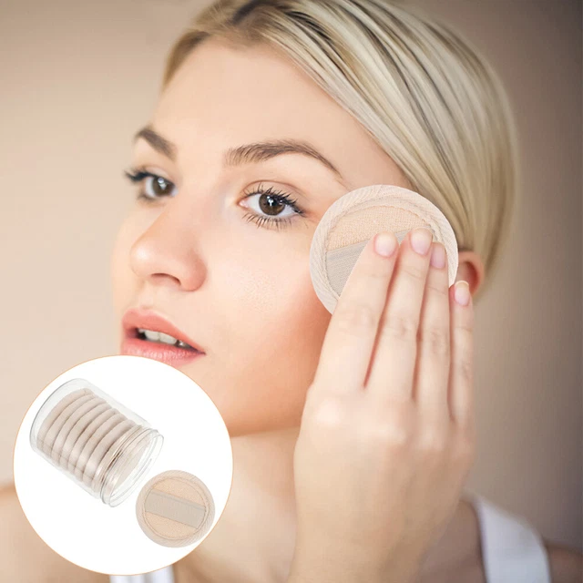 Detersivo viso Luffa nappa in polvere lossa cuscinetti per trucco cuscini viso