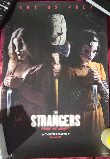 The Strangers Prey At Night Numbered Posters