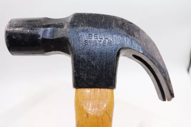 Vintage Bell System Lineman's Curved Claw 2 Lbs. Hammer