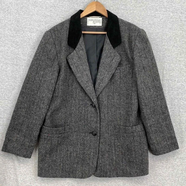 International scene wool discount coat