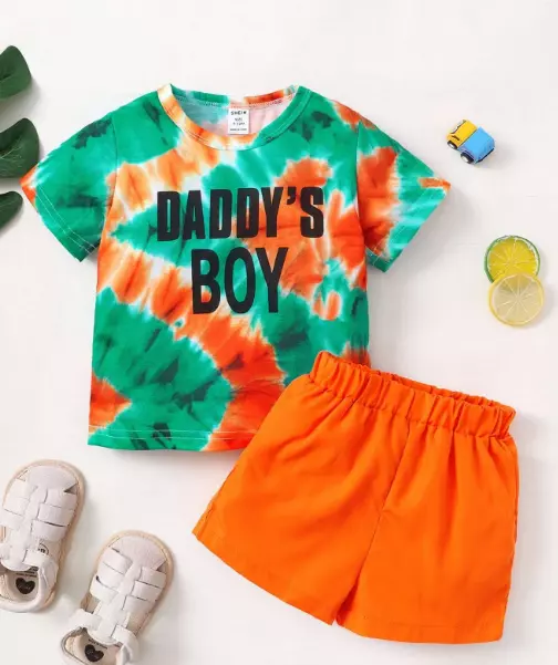 Newborn Toddler Infant Baby Kids Boys Clothes T-shirt Tops+Shorts Outfits Set