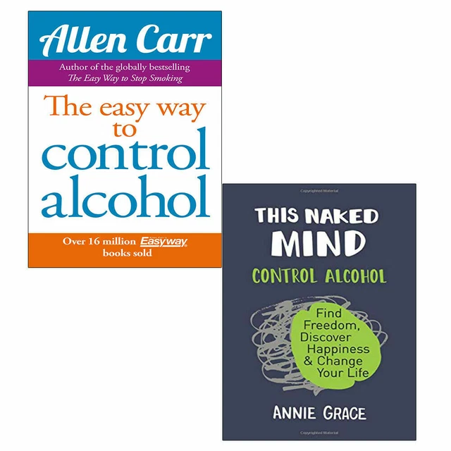 EASY WAY TO Control Alcohol,THIS NAKED MIND 2 Books Collections Set