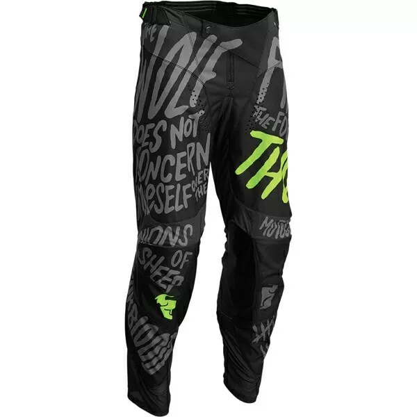 2022 Thor Pulse Motocross Pants - Counting Sheep Charcoal Adult 36” Rrp £102.99