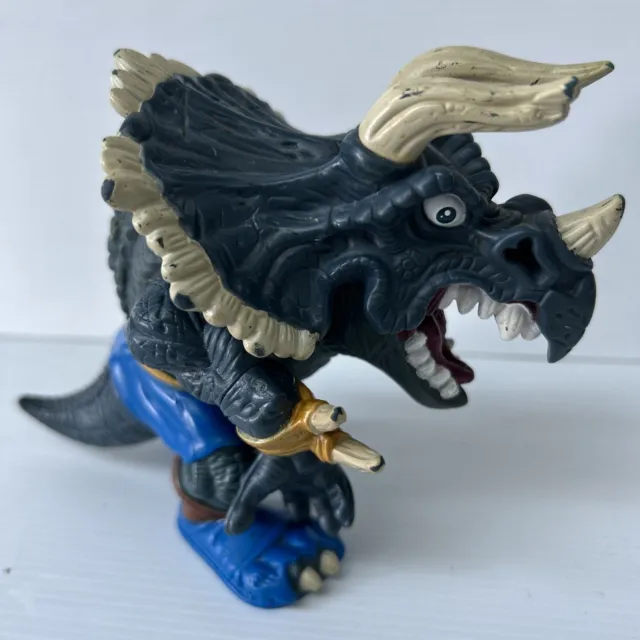 Vintage Mattel Street Sharks Extreme Dinosaurs Spike Figure