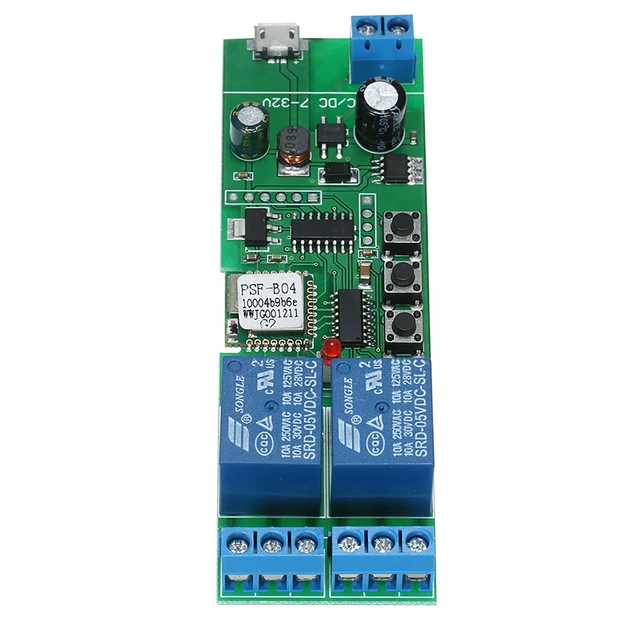 EWELINK Switch Universal Module 2CH USB DC5V/7-32V S9C3 $17.29 ...