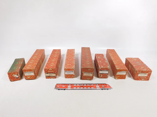 DL337-1# Märklin H0 Bastler Konvolut Leerkartons Oberteile MÄNGEL für 3021 etc