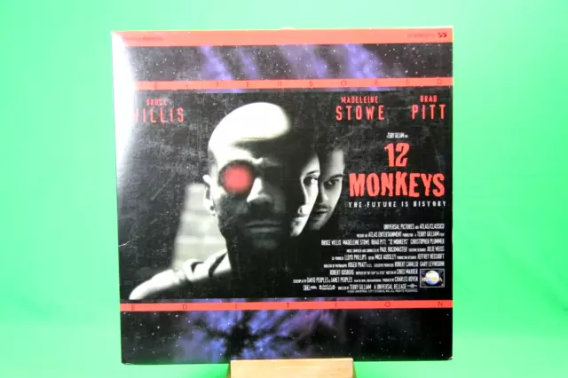 12 Monkeys | Bruce Willis | Sci-Fi - Letterbox Edition Laser Disc 1996