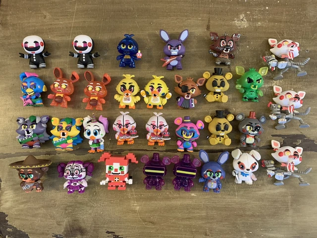 MYSTERY MINI FNAF Five Nights At Freddys Lot Multiple Series 31 Figures mystery-mini-fnaf-five-nights-at-freddys-lot-multiple-series-31-figures