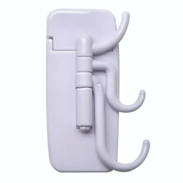 Self-Adhesive Hanging Hook With Three Swivel Arms 2