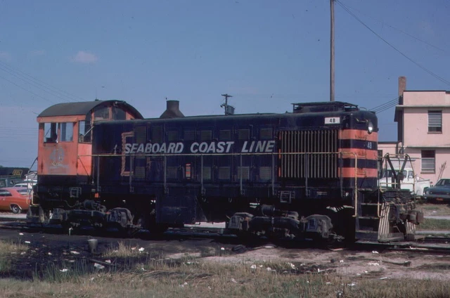 Original Kodak slide-Seaboard Coast Line 48 S-2 SAL scheme