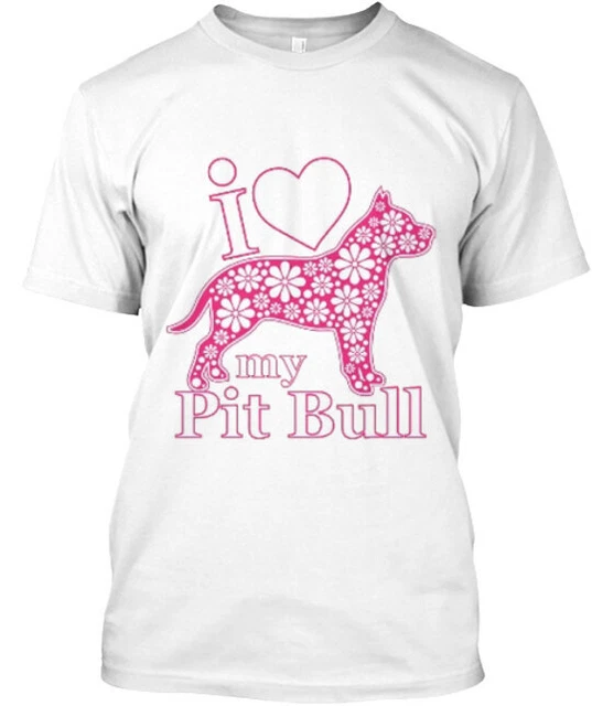 I Love My Pit Bull or Hoodie Tee T-shirt