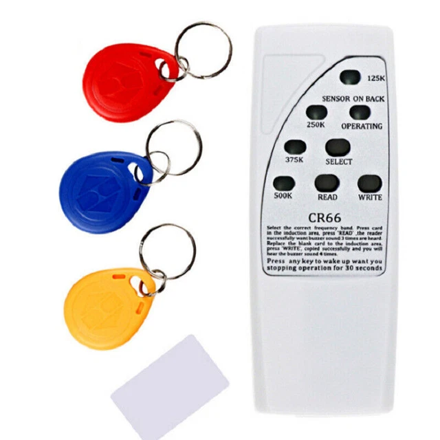 5200 Card ID Card RFID Writer Copier Reader Duplicator Access Control+3Cards