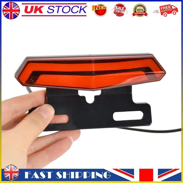 LED Ebike Brake Rear Light for 36V 48V Electric Bike High-Brightness #gib