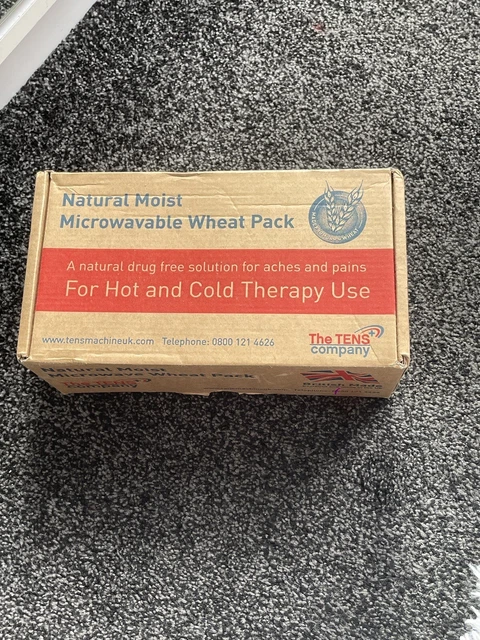 Tens Company Natural Moist Microwave Wheat Pack For Hot and Cold Therapy NEW