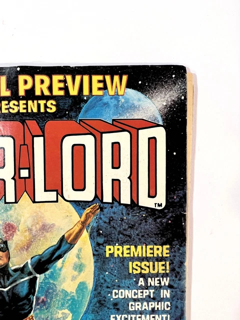 Marvel Preview 4 1st App Star-Lord January 1976 GOTG Guardians HTF 🔑 👀 3