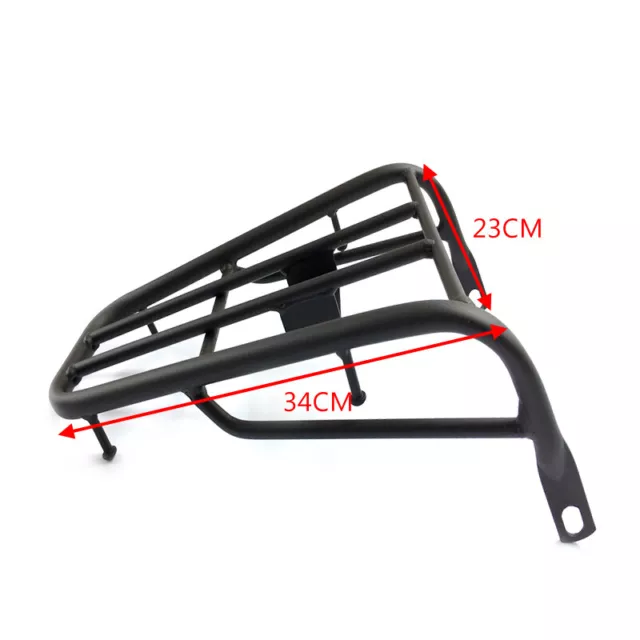 Motorcycle Bike Refit Rear Luggage Rack Cargo Frame Support Carrier Shelf Holder 2