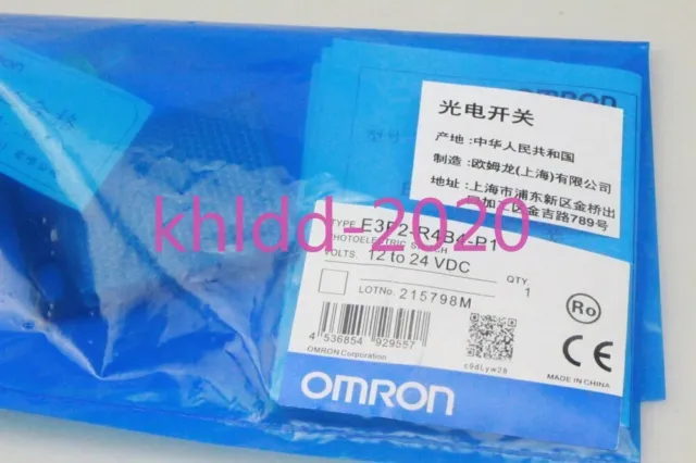 1PC New Omron E3F2-R4B4-P1 E3F2R4B4P1 Photoelectric Switch Sensor Free Shipping
