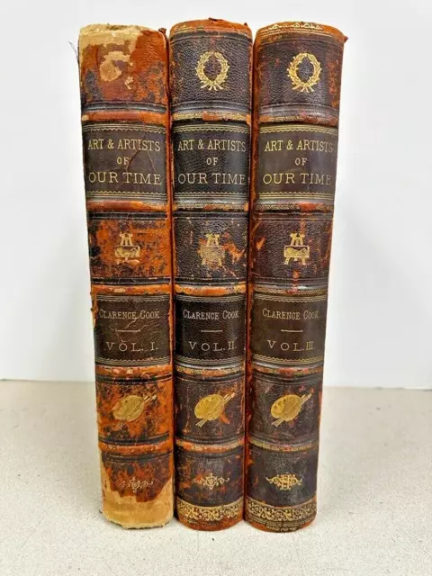 Art and Artists of Our Time - 1888 -Volumes I-3 -Clarence Cook- 19th Century Art