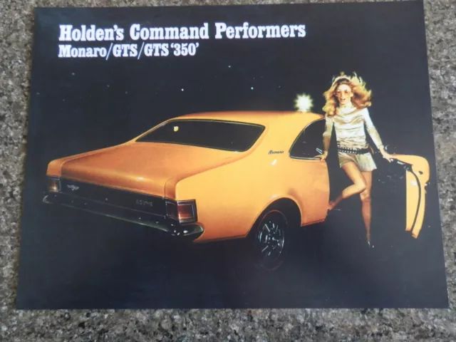 Holden Hg  Monaro  Brochure