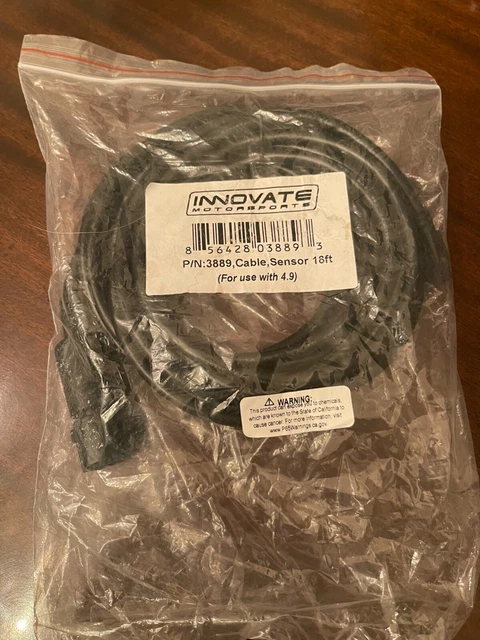 Innovate Motorsports 3828 18 foot Extension O2 Sensor Cable for LM-2