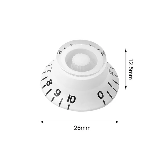 Boutons de volume de tonalité Interrupteur de réglage de basse For Les Paul LP 2