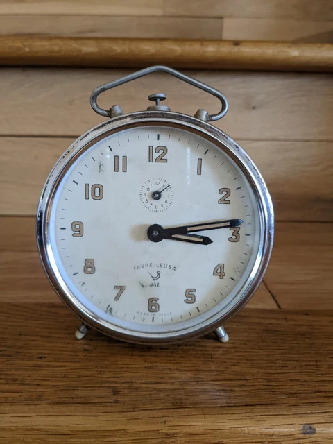 Favre leuba table alarm clearance clock