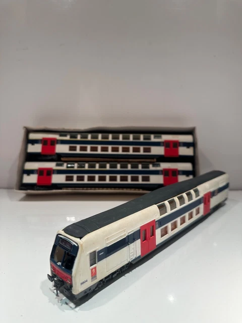 JOUEF TRAIN VOITURES Voyageurs et Wagons 2e Classe Fourgon Modernisé