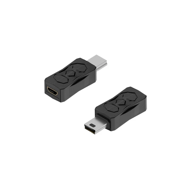 ADATTATORE CONNETTORE USB 2.0 Tipo A A Mini 5Pin B Convertitore Micro USB Femmina Maschio EUR 1,77 - IT - Foto 3
