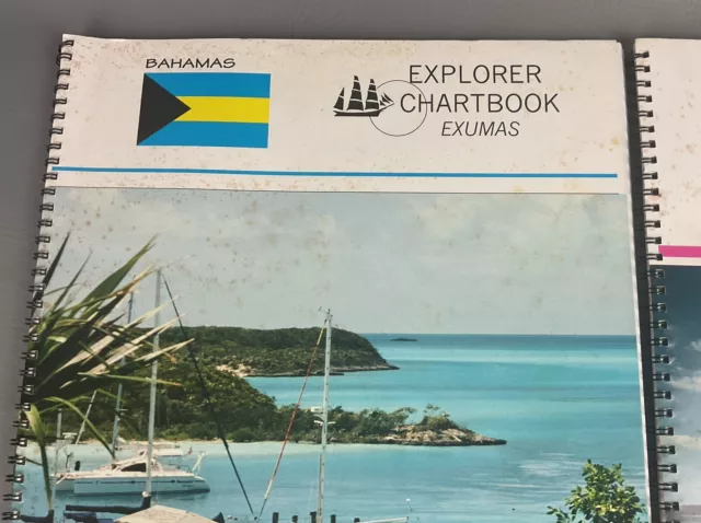 Explorer Chartbook Near Bahamas And Exumas Books Set Of 2 3