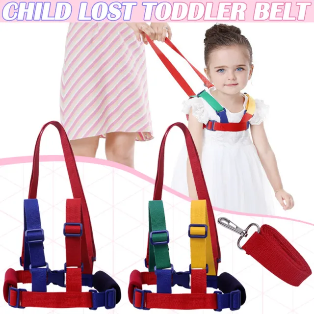 Baby Walking Anti Lost Safety Harness Child Toddler Leash Belt Strap Rope Reins