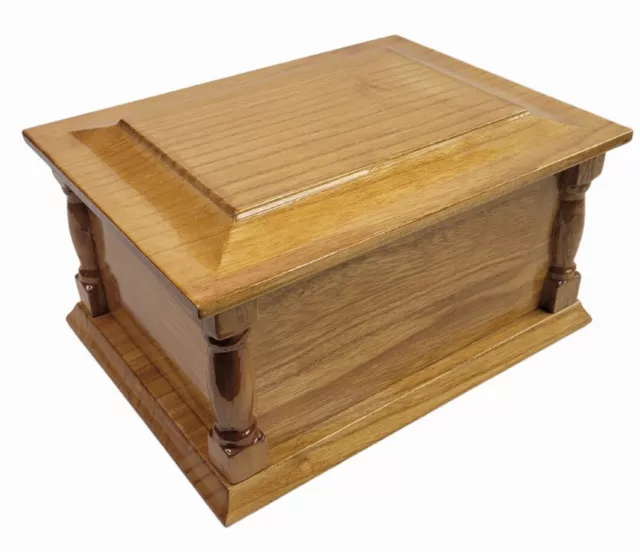 *Free gift* with pillard Hardwood adult ashes casket. Free delivery