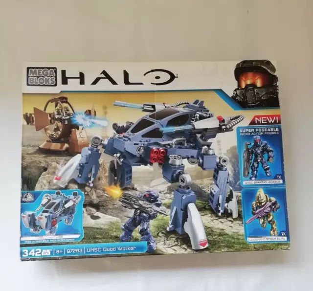 Halo Mega Bloks UNSC Quad Walker 97263 Box versiegelt