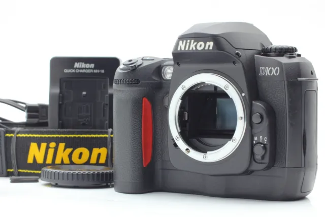 [Near MINT] Nikon D100 6.1 MP Digital SLR Camera Body Black From JAPAN