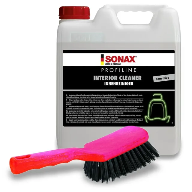 Profili Sonax 10 Litri Detergente Interni + Spazzola Pulizia Intensiva