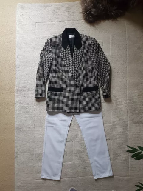 Planet Houndstooth Blazer/Next White Jeans Bundle Size 10 & 12 🌹