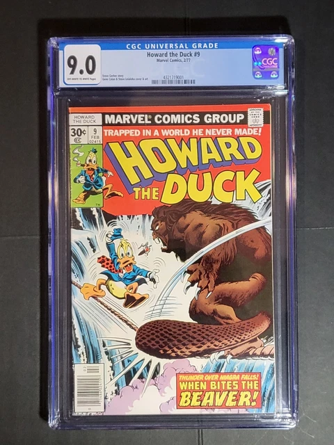 Howard The Duck #9 (1977) CGC 9.0 VF/NM Marvel Comics Gene Colan Cover & Art