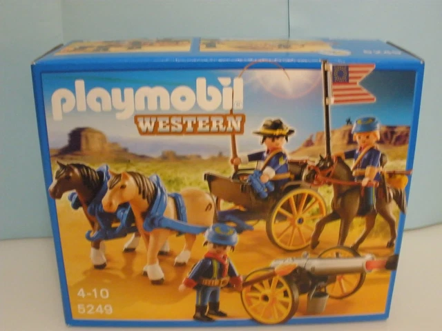 PLAYMOBIL: WESTERN - Grand Fort des Soldats Américains (5245) EUR 50,00