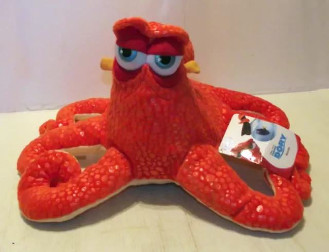 Disney Store 14" Finding Nemo Dory Hank Octopus Soft Toy Plush