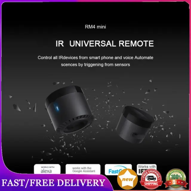 Broadlink RM4 Mini Universal WiFi IR Smart Home Remote Controller for TV STB AMP