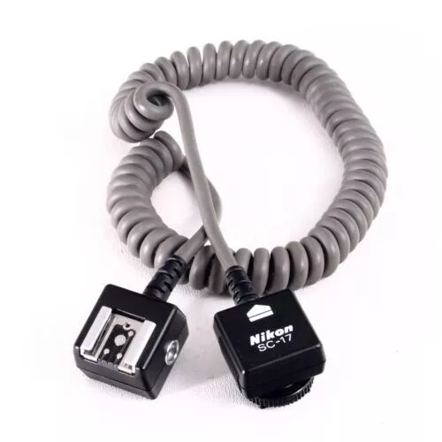 Nikon SC-17 Off-Camera Flash Extension TTL Hot Shoe Cord