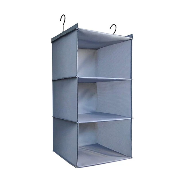 Armadio lavabile nylon da appendere armadio da appendere borsa armadio grigio