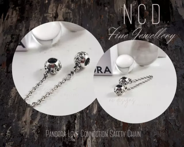 NC Designs Genuine Pandora Love Connection Safety Chain 791088-05